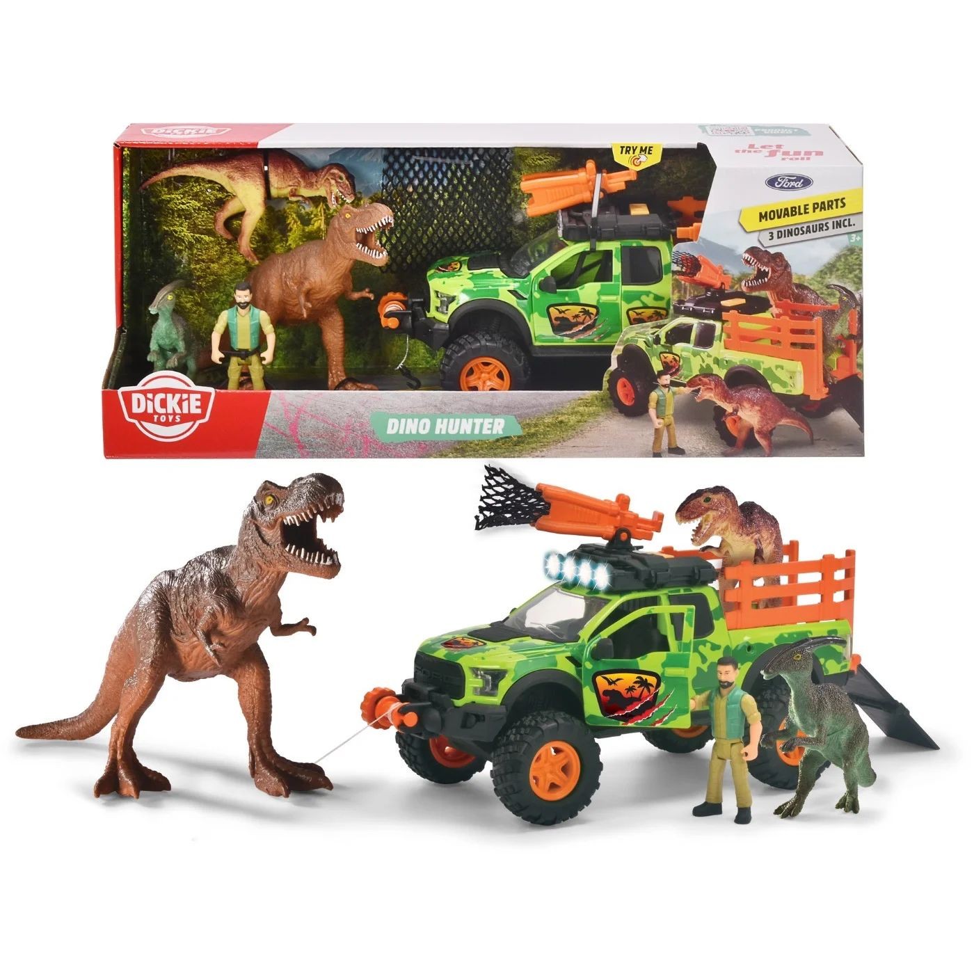 Dino Hunter – Ford Raptor – Dickie Toys