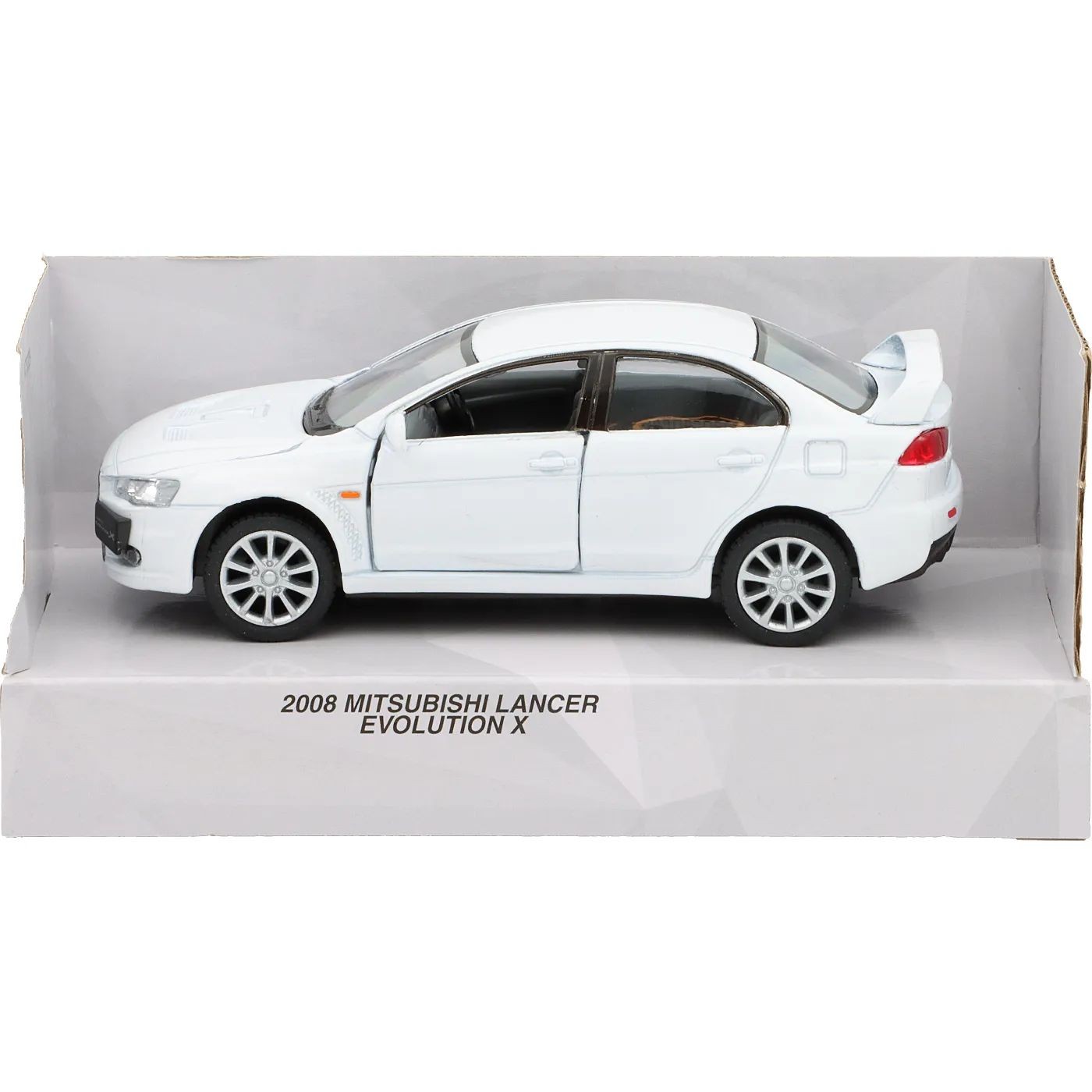 2008 Mitsubishi Lancer Evolution X – Vit – Kinsmart – 1:36