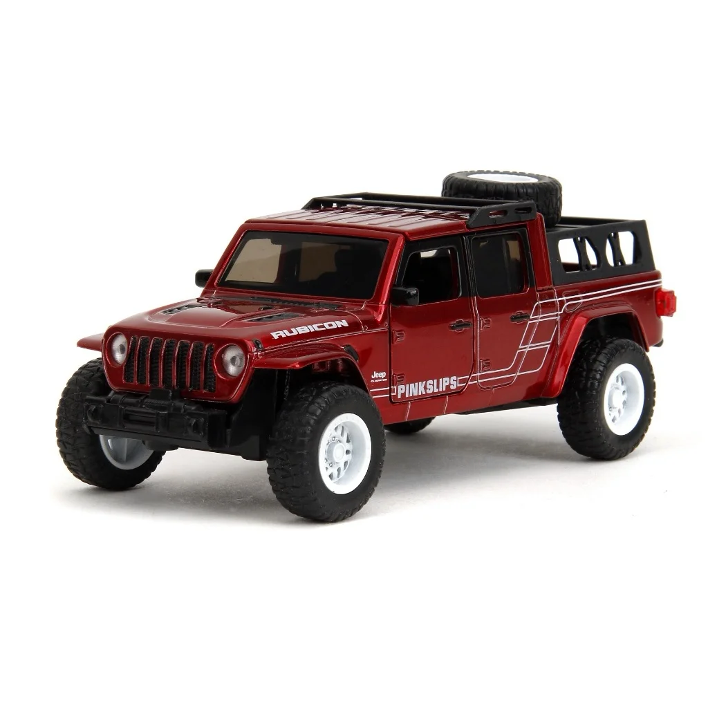 2020 Jeep Gladiator – Röd – Pink Slips – Jada – 14 cm