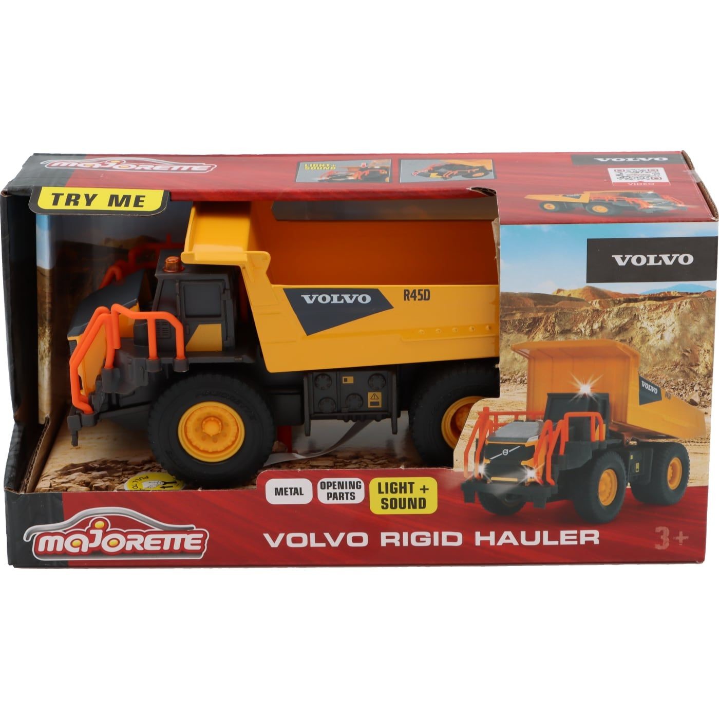 Dumper – Volvo Rigid Hauler – Majorette Grand Series