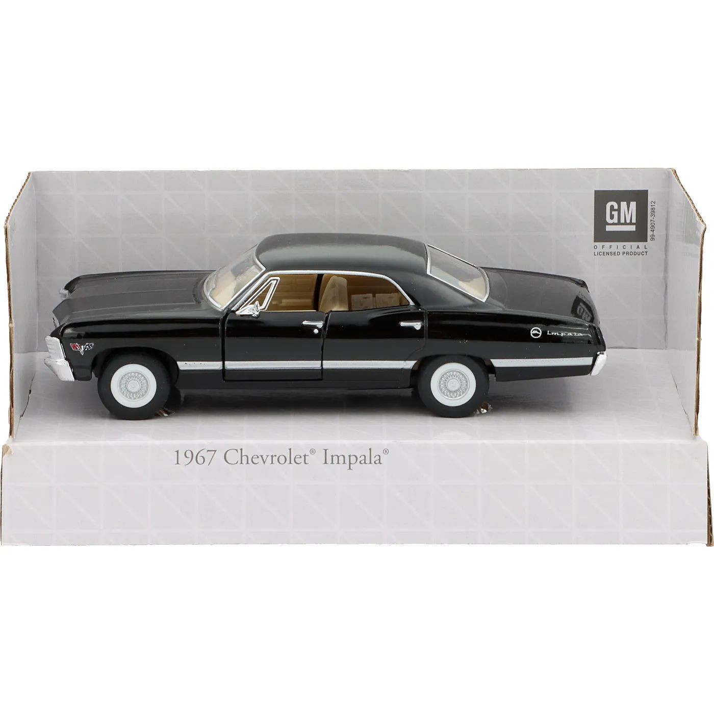 1967 Chevrolet Impala – Svart – Kinsmart – 1:43