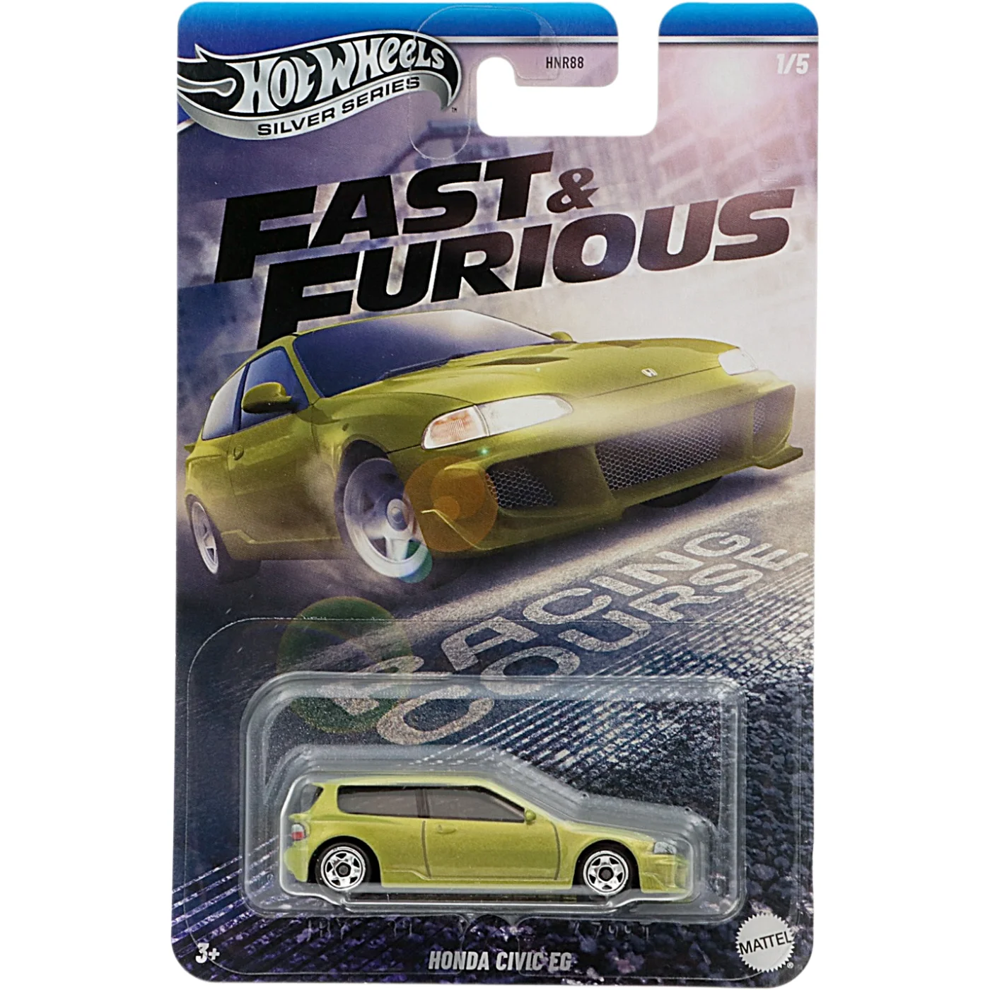 Honda Civic EG - Limegrön - Fast & Furious - Hot Wheels