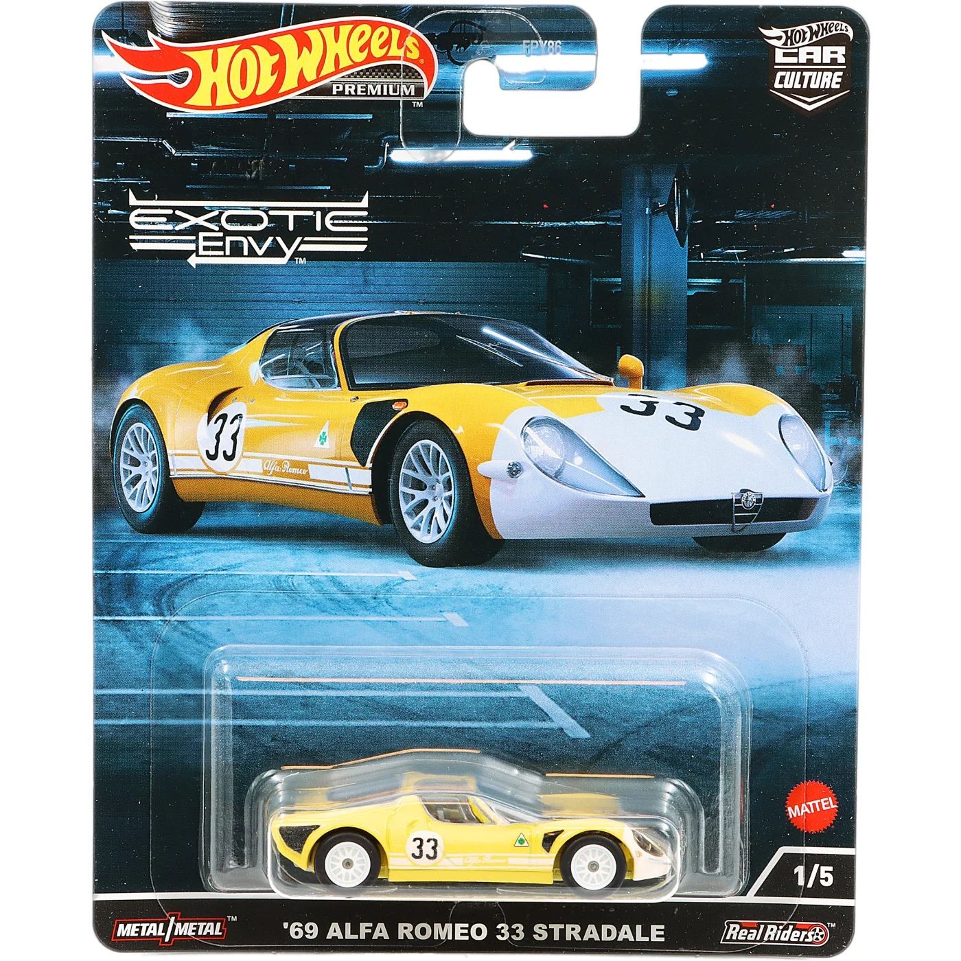 69 Alfa Romeo 33 Stradale – Exotic Envy – 2022 – Hot Wheels