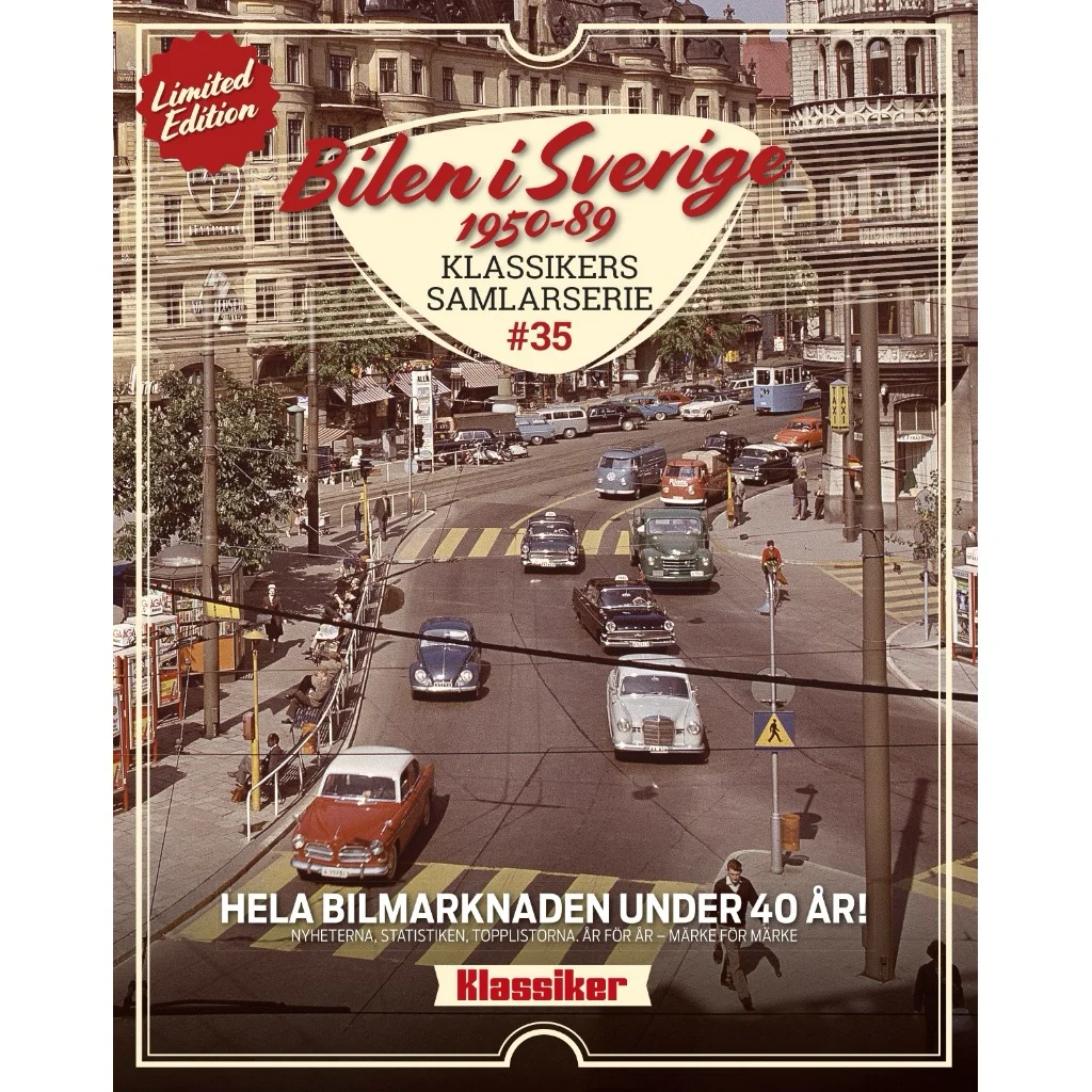 Bilen i Sverige 1950-89 – Klassikers Samlarserie – Tidning