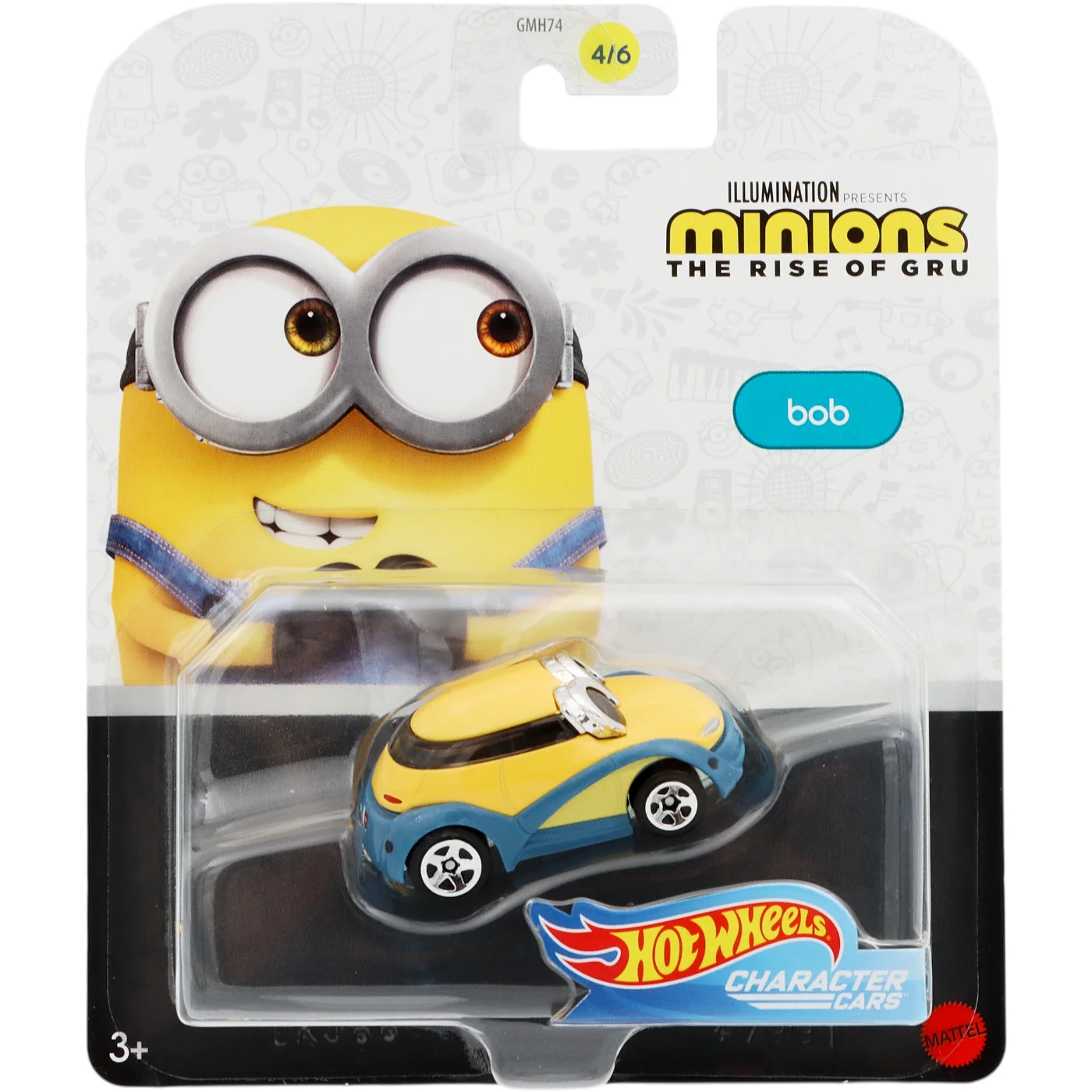 Bob – Minions: The Rise of Gru – 4/6 – Hot Wheels