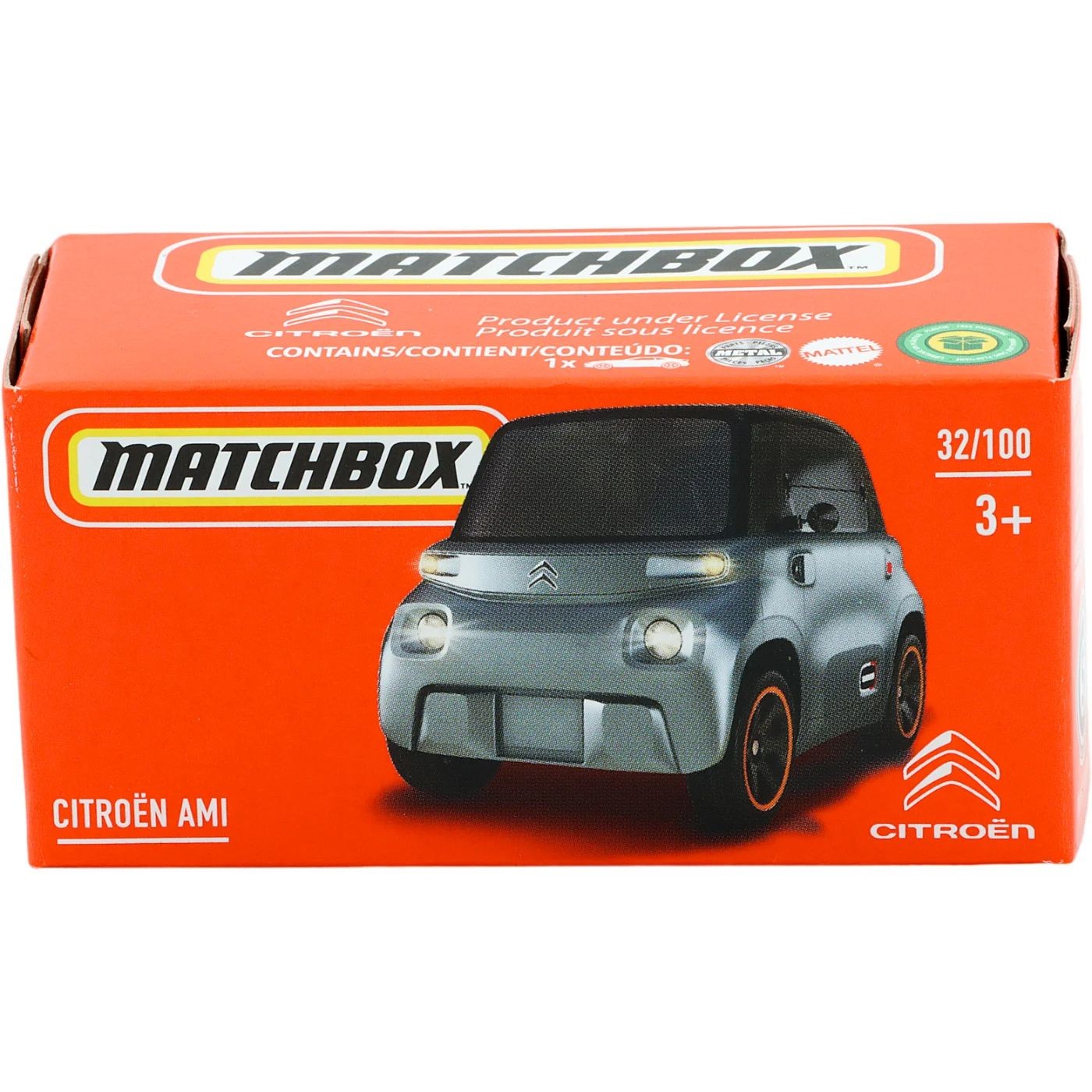 CitroÃ«n AMI – Grå – Power Grab – Matchbox