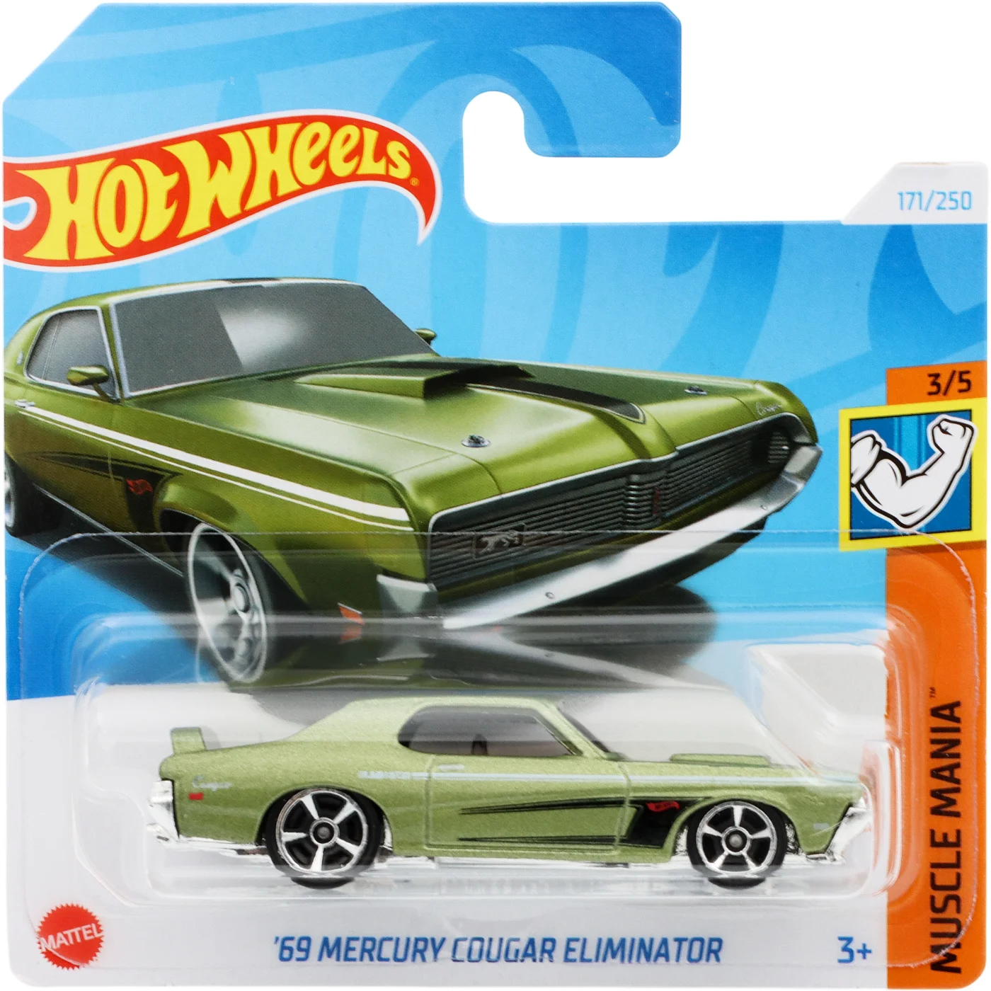 Läs mer om 69 Mercury Cougar Eliminator - Muscle Mania - Hot Wheels