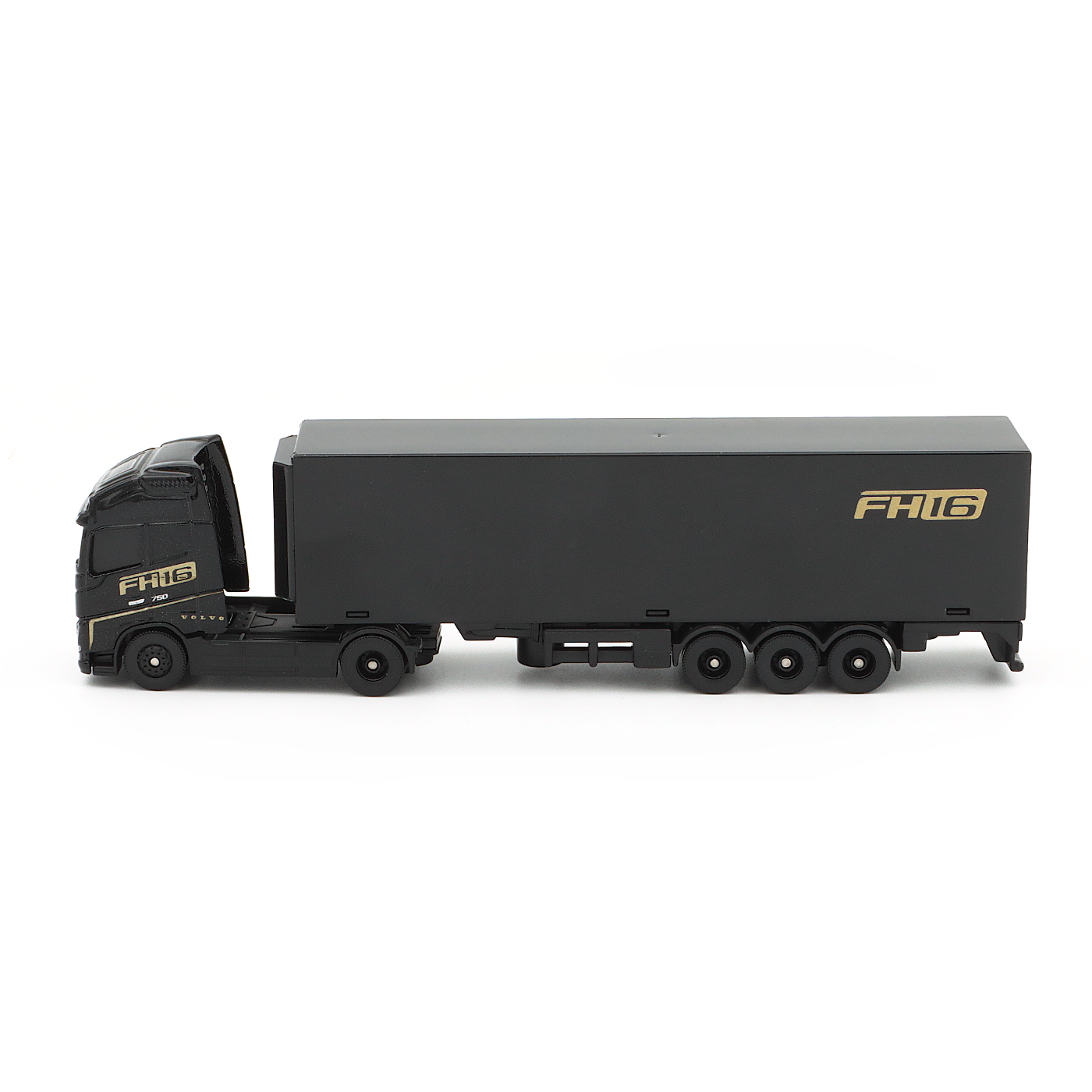 Volvo FH16 750 - Långtradare - Svart - Maisto - 18 cm