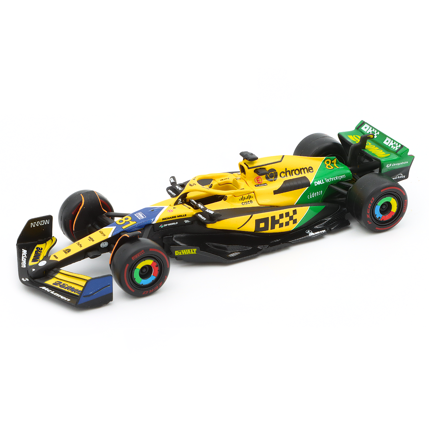 McLaren MCL38 - 2024 Monaco GP - Piastri - Bburago - 1:43