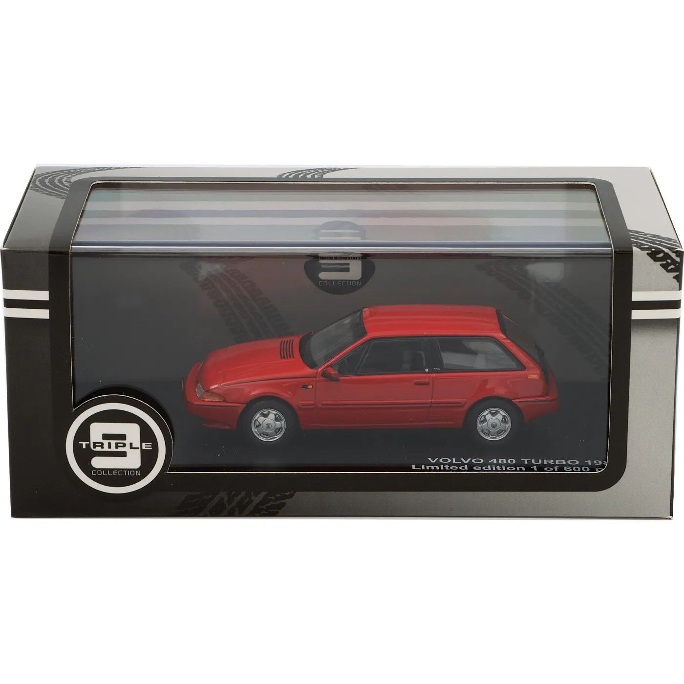 Volvo 480 Turbo – 1987 – Röd – Triple9 Collection – 1:43