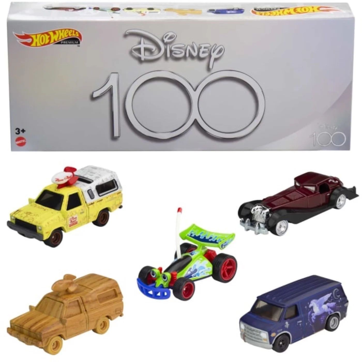 Disney 100 – 5-pack – Hot Wheels