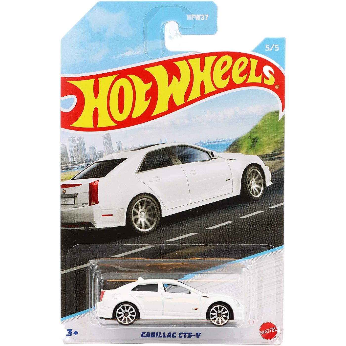 Cadillac CTS-V – Luxury Sedans – Vit – Hot Wheels