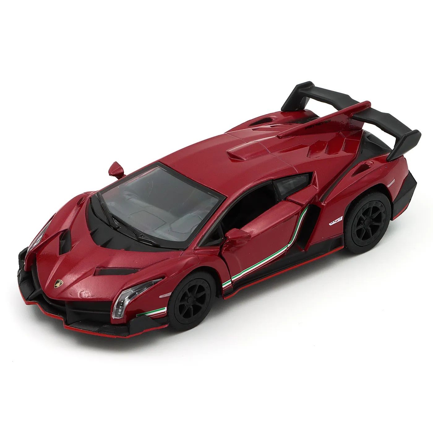 Läs mer om Lamborghini Veneno - Kinsmart - 1:36 - Vinröd