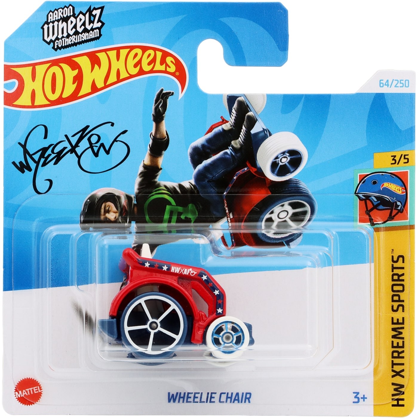 Läs mer om Wheelie Chair - Röd - HW Xtreme Sports - Hot Wheels