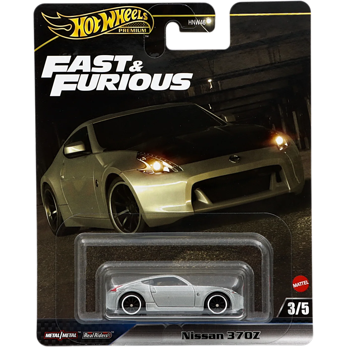 Nissan 370Z - Silver - Fast & Furious - Hot Wheels
