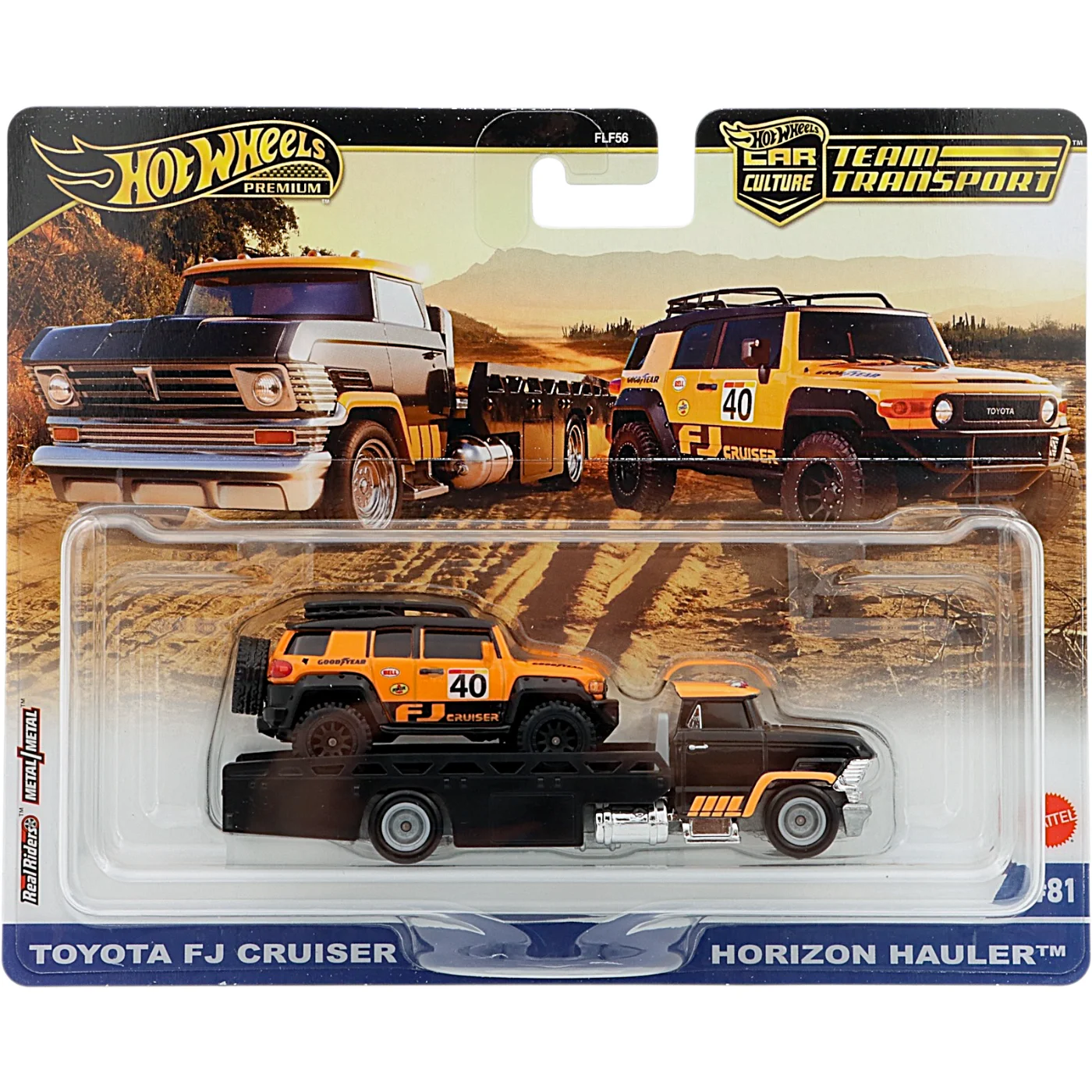 Toyota FJ Cruiser - Team Transport #81 - Hot Wheels