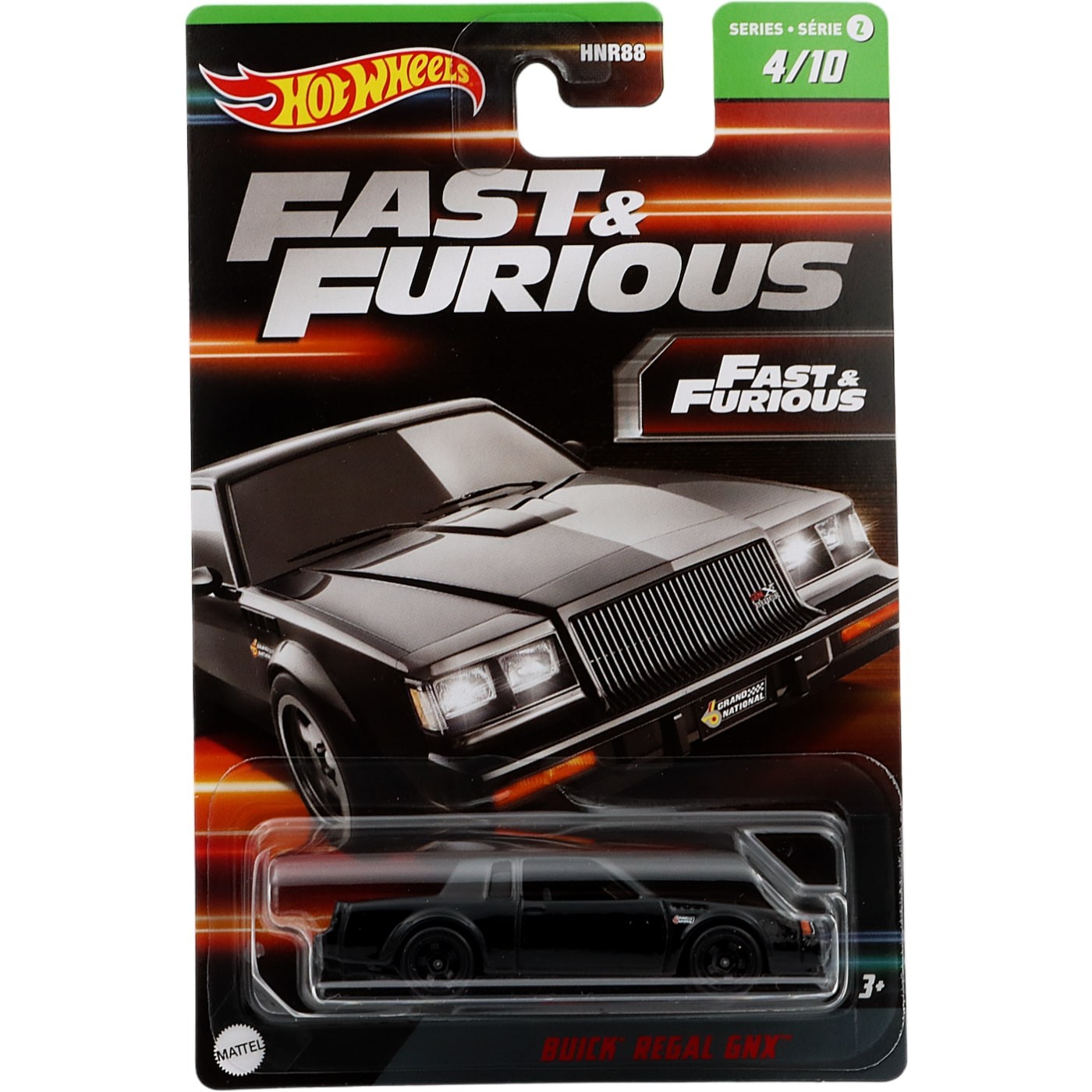 Buick Regal GNX – Svart – F&ampF – S2 4/10 – Hot Wheels