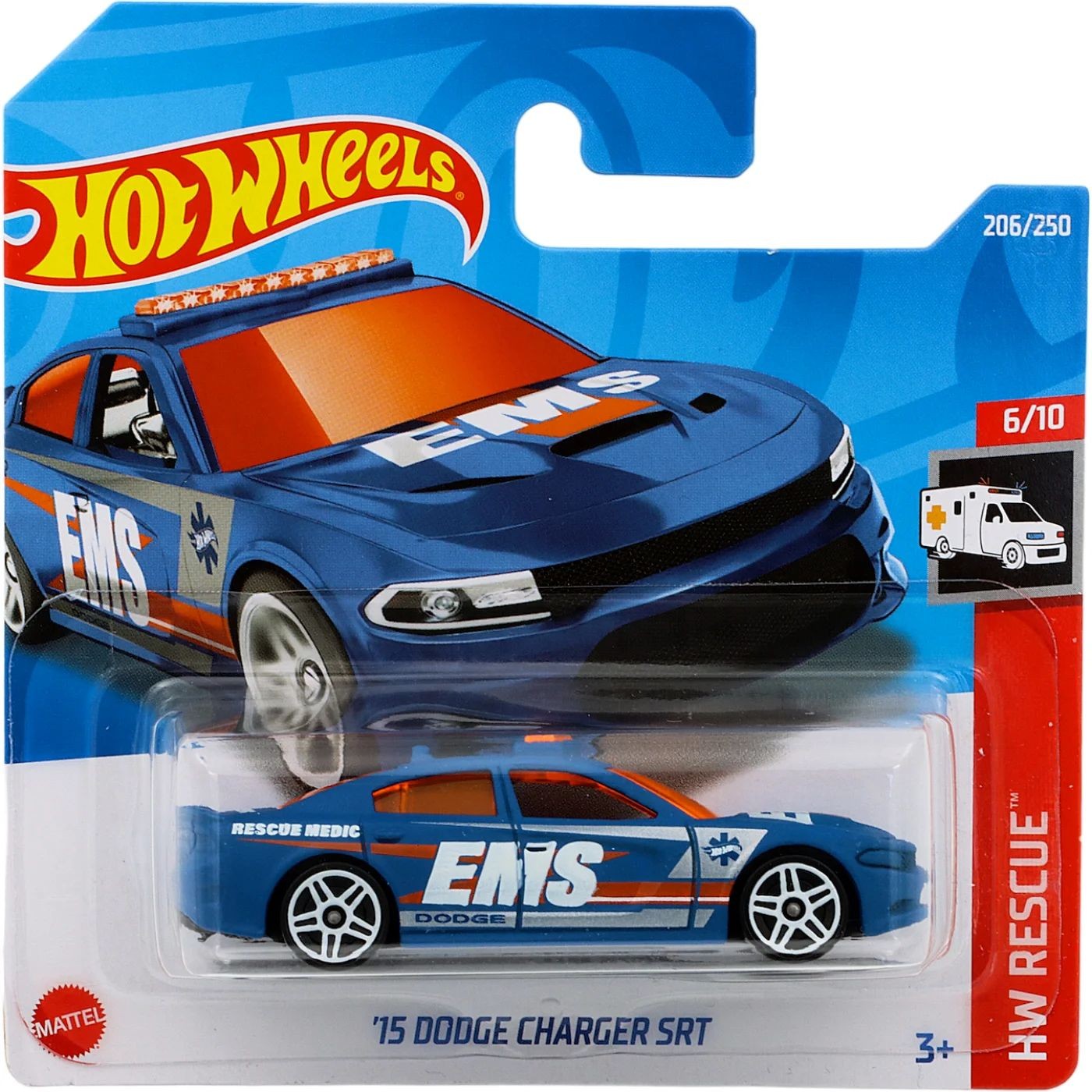 15 Dodge Charger SRT – HW Rescue – Akutbil – Hot Wheels