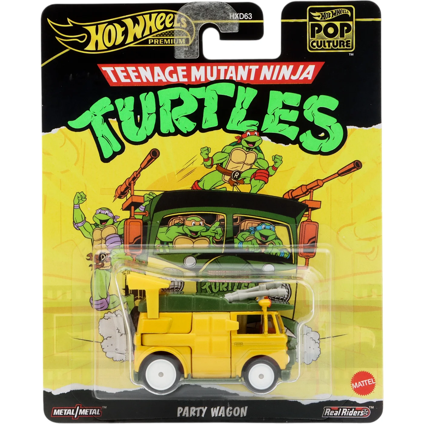 Läs mer om Party Wagon - Turtles - Pop Culture - Hot Wheels