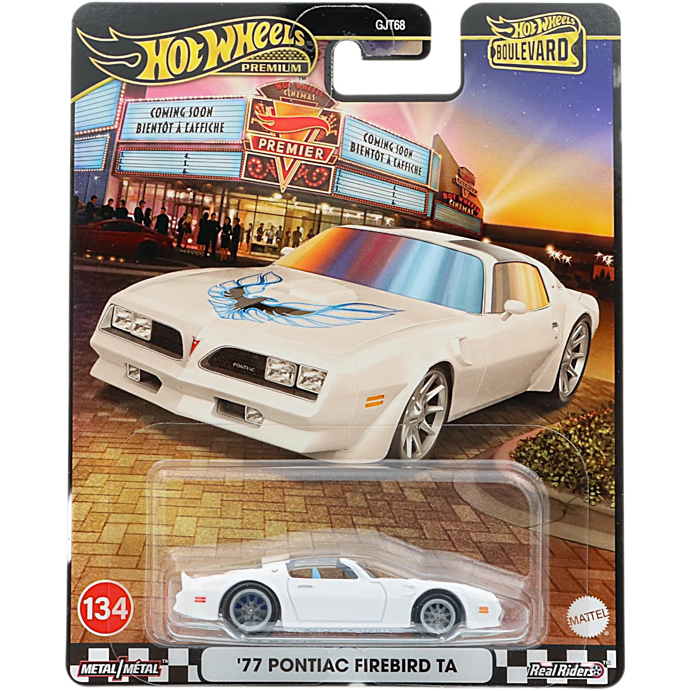 77 Pontiac Firebird Trans Am - Vit - Hot Wheels