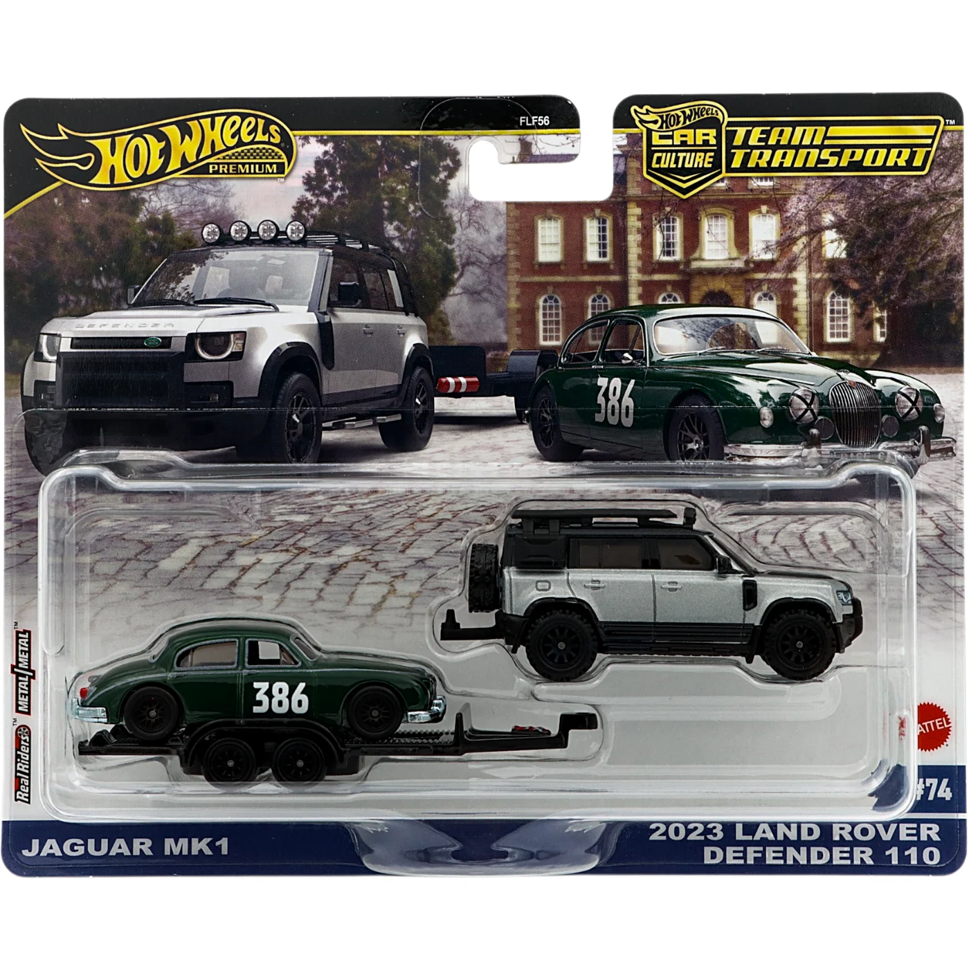Jaguar MK1 + 2023 Land Rover Defendder 110 - Transport - HW