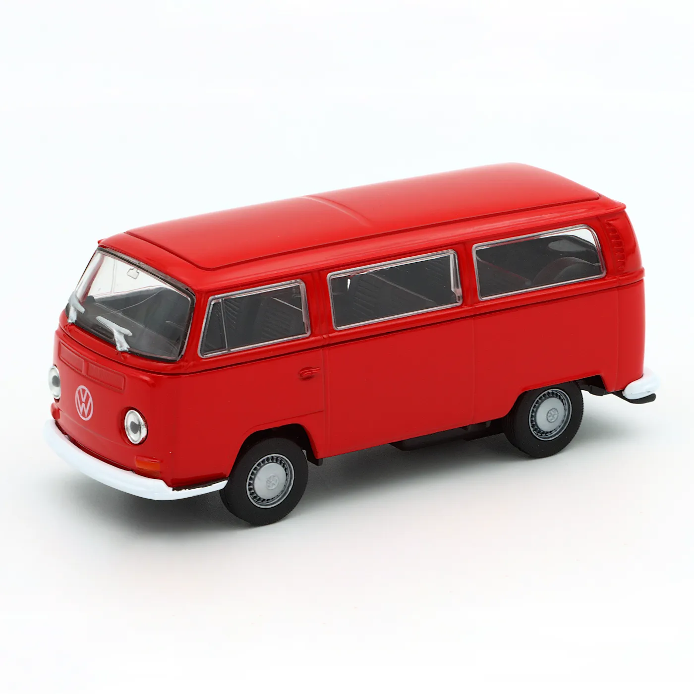 Volkswagen T2 Bus – 1972 – Röd – Welly – 11 cm