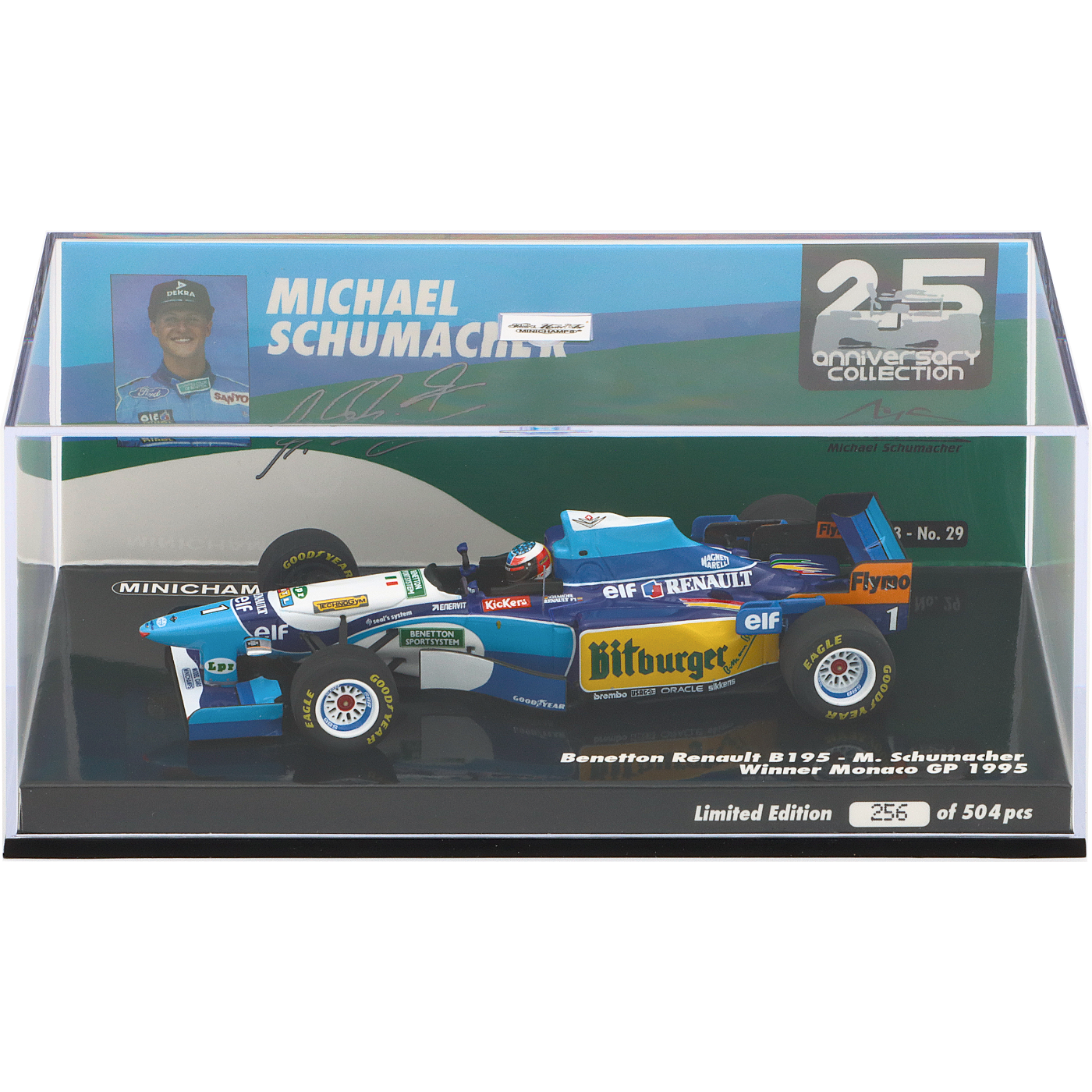 Benetton Renault B195 - M. Schumacher 1995 - Minichamps 1:43