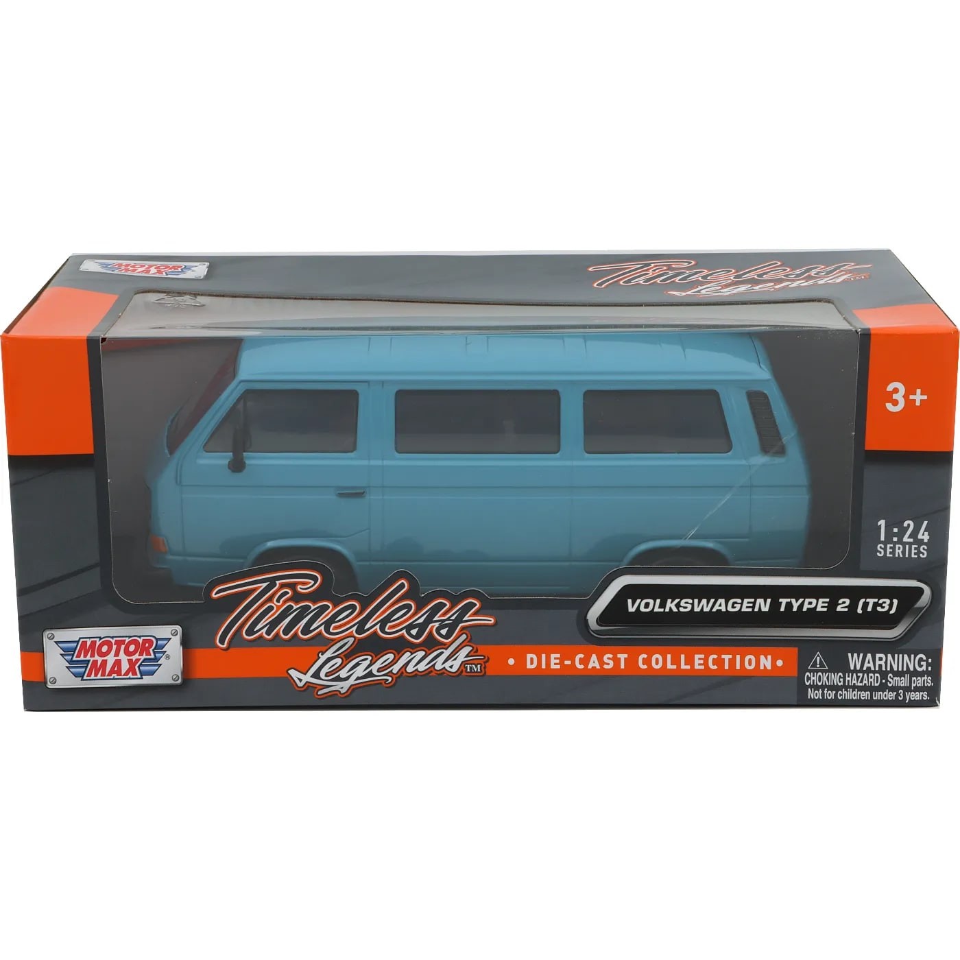 Volkswagen Type 2 (T3) - Blå - Motormax - 1:24