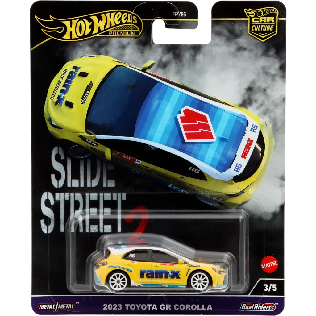 2023 Toyota GR Corolla – Gul – Slide Street 2 – 3/5 – HW