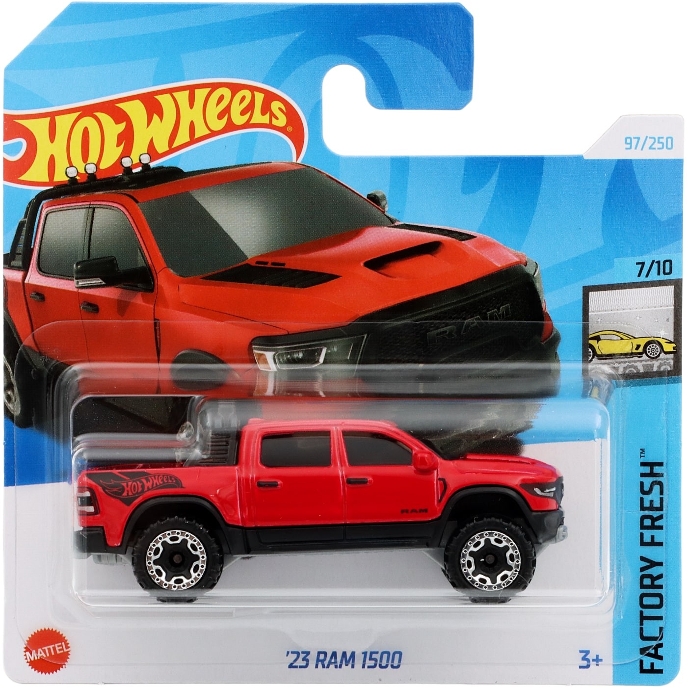 23 RAM 1500 – Röd – Factory Fresh – Hot Wheels