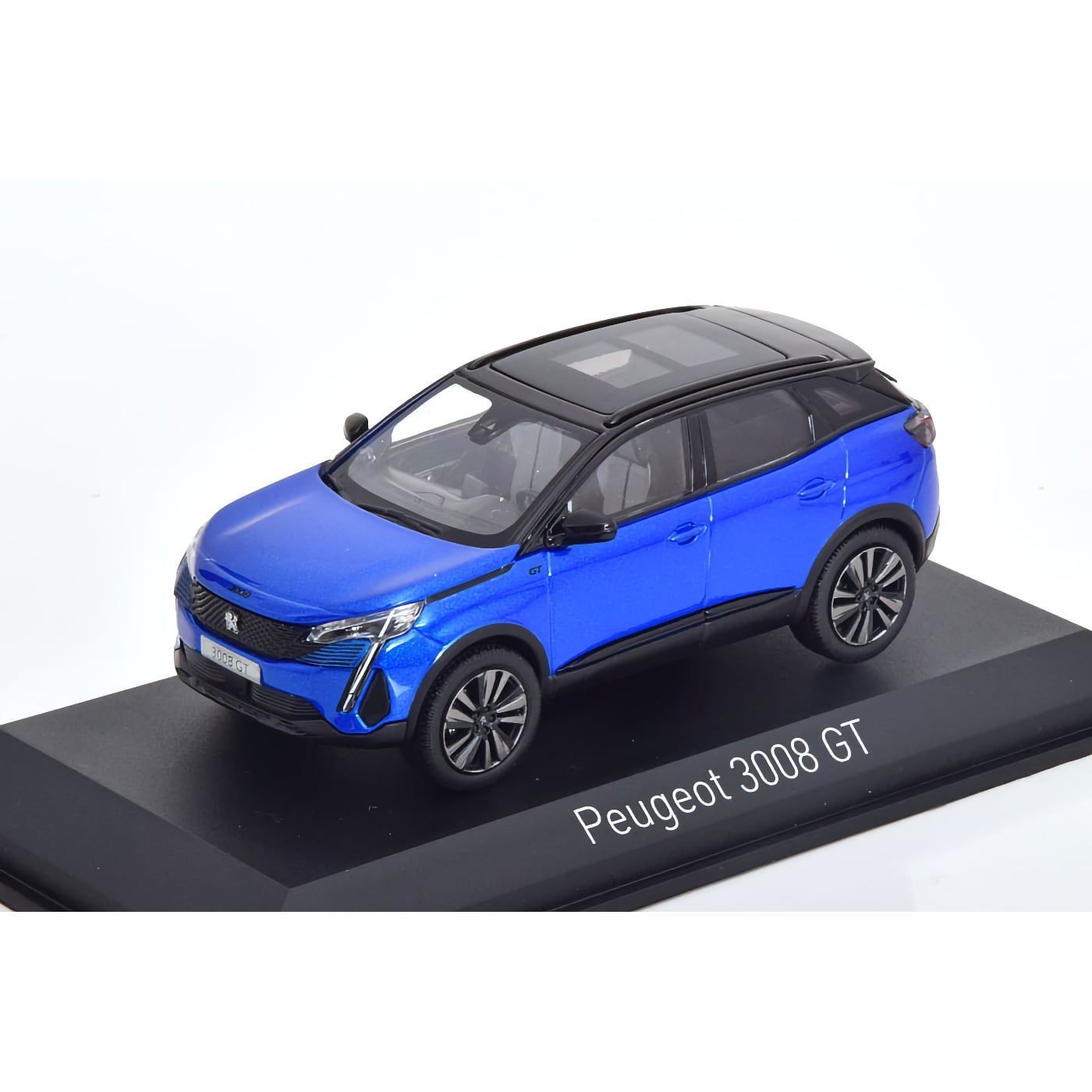 Läs mer om Peugeot 3008 GT 2021 1:43 Norev Vertigo Blue