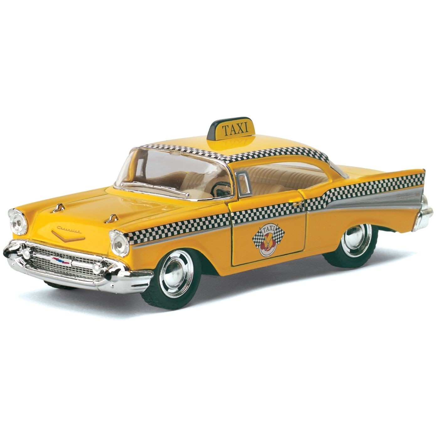 Läs mer om Taxi - 1957 Chevrolet Bel Air - Kinsmart - 1:40