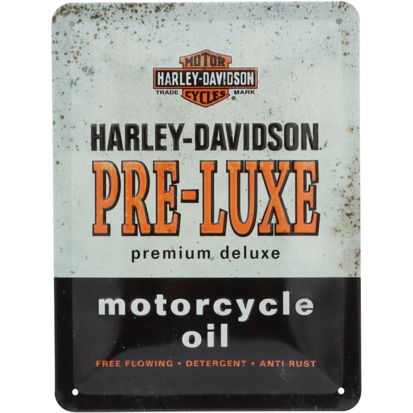 Läs mer om Harley-Davidson Pre-Luxe Motorcycle Oil - Skylt - 15x20 cm