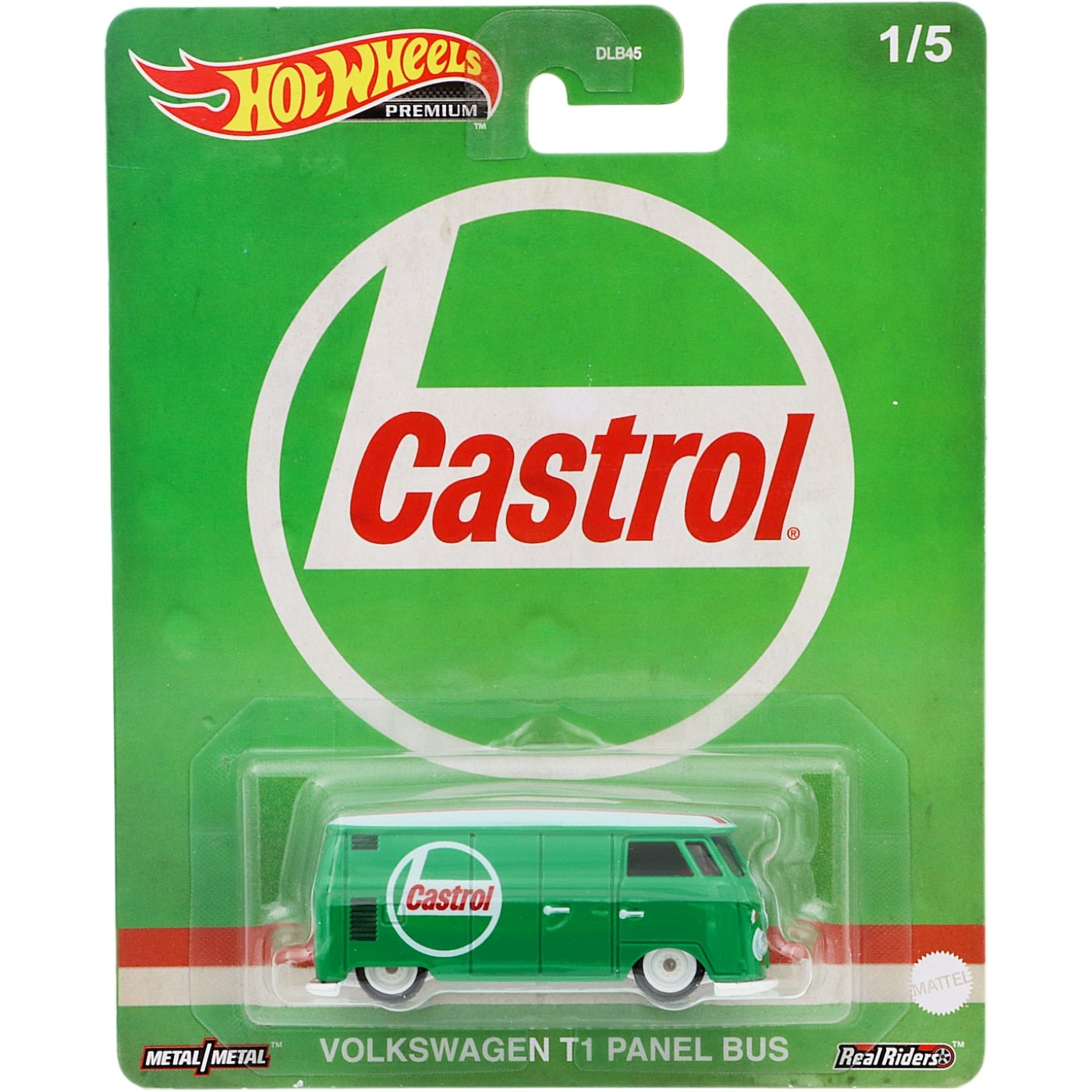 Volkswagen T1 Panel Bus - Castrol - Vintage Oil - Hot Wheels