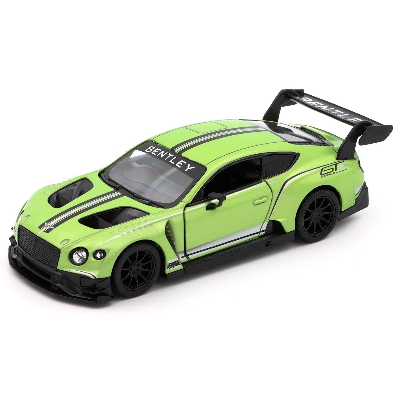 Bentley Continental GT3 – Kinsmart – 1:38 – Grön