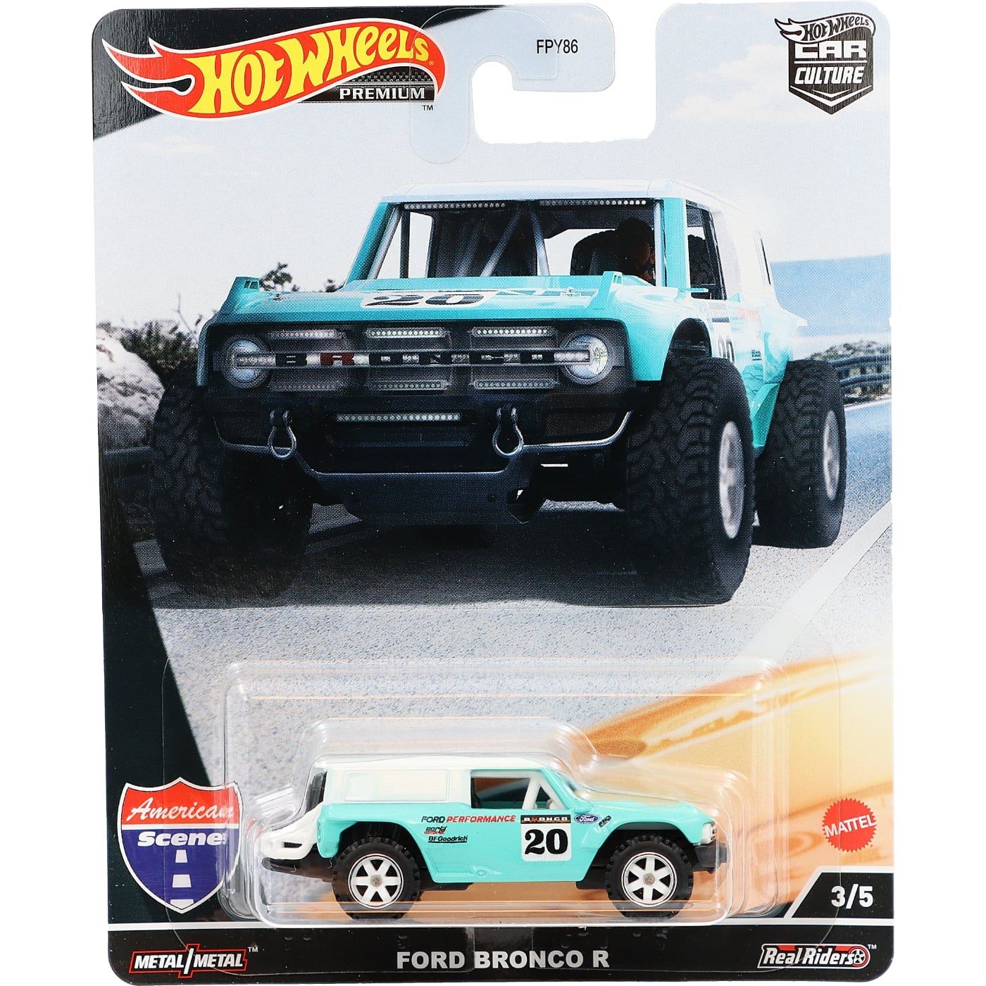 Ford Bronco R - Car Culture - Hot Wheels - 1:64