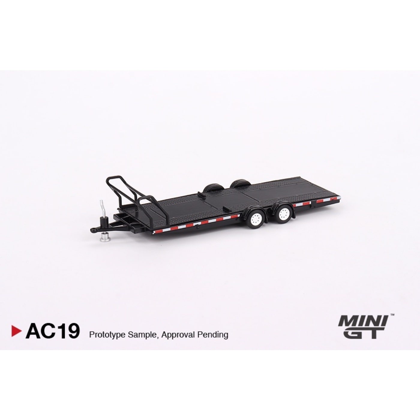 Car Hauler Trailer Type B – Svart – AC19 – Mini GT – 1:64