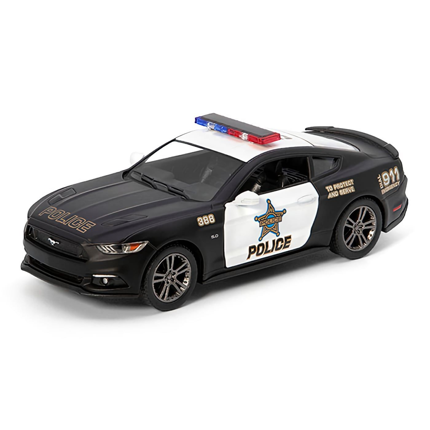 2015 Ford Mustang GT Police – 1:38 – Kinsmart