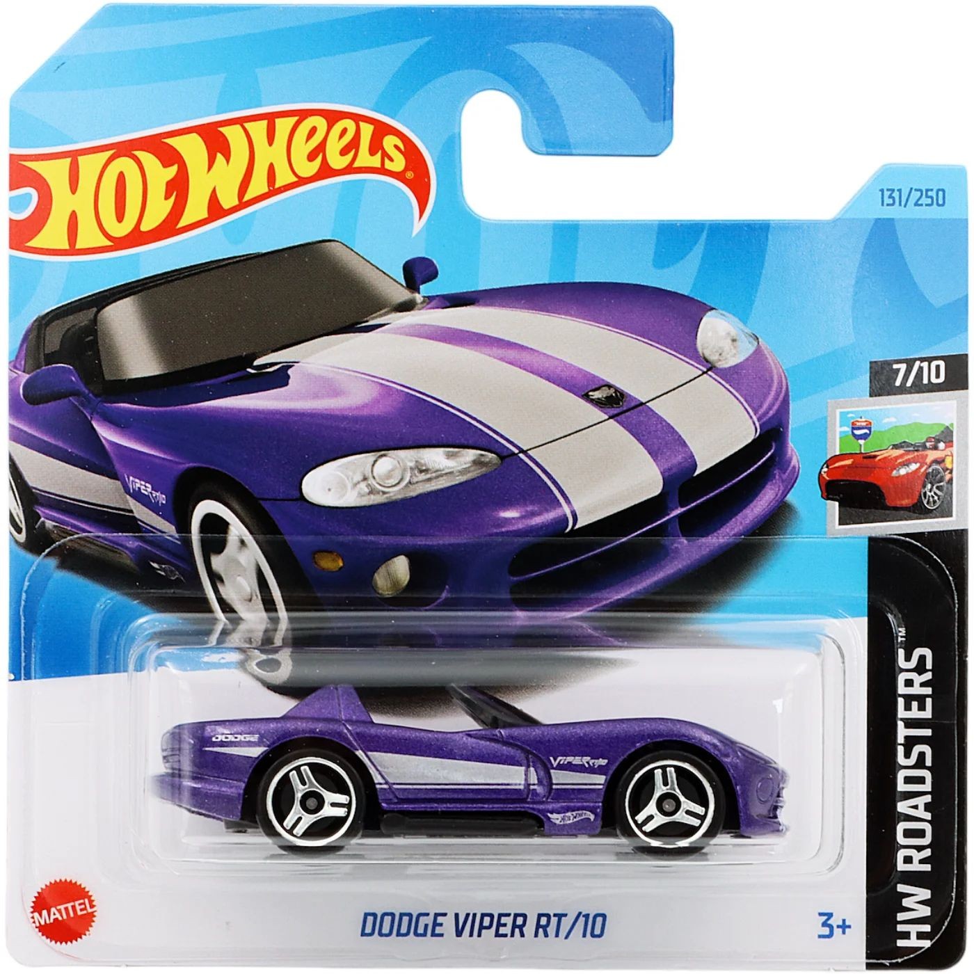 Dodge Viper RT/10 – HW Roadsters – Lila – Hot Wheels