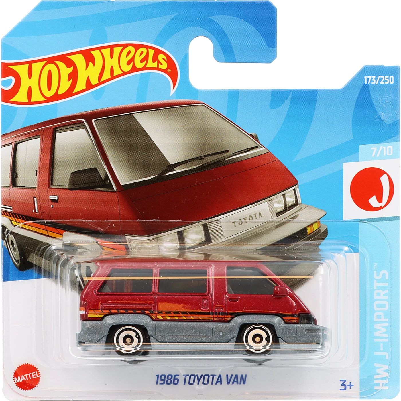 1986 Toyota Van – Röd – Hot Wheels