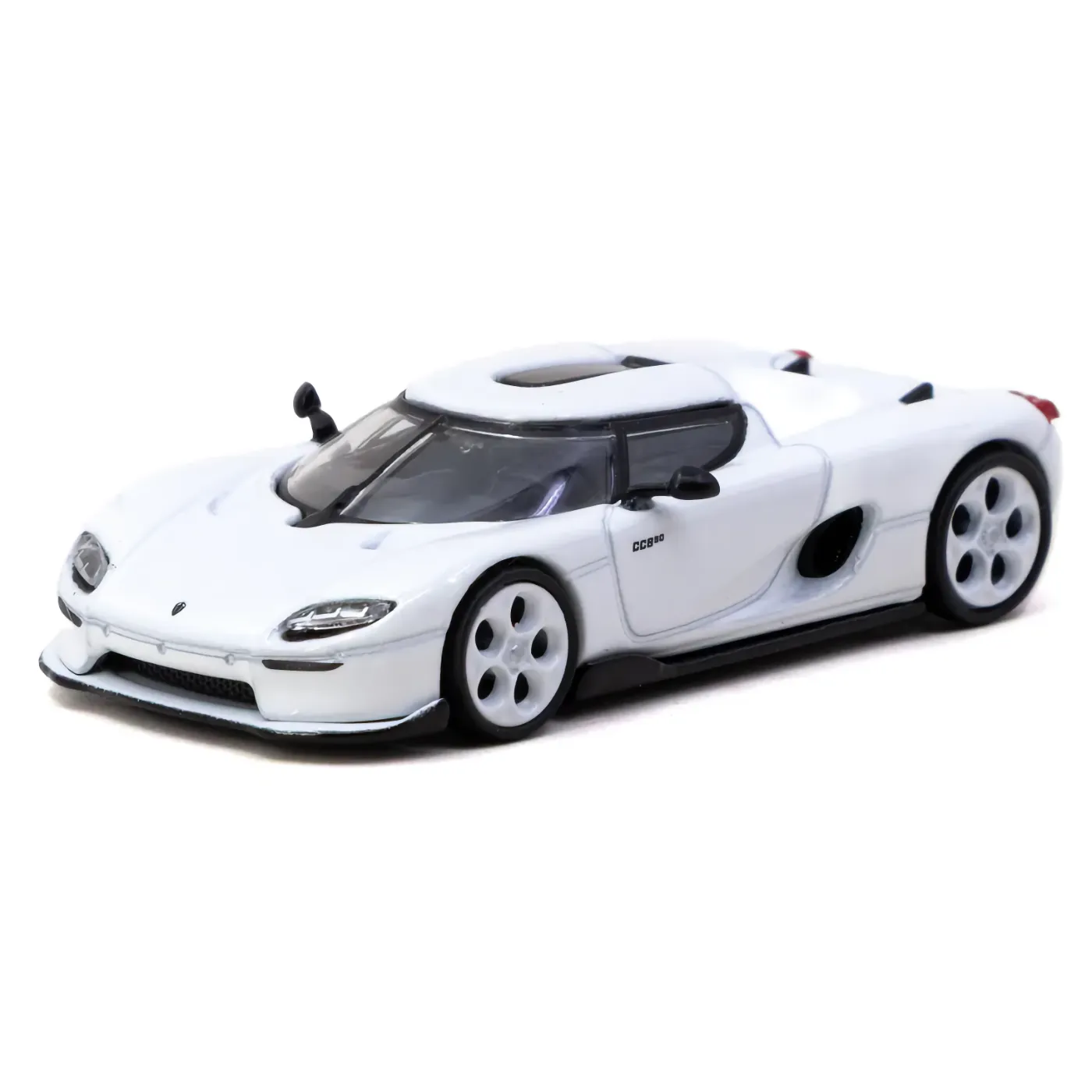 Koenigsegg CC850 - Vit - Cards Combo Set - GLOBAL64 - Tarmac - 1:64