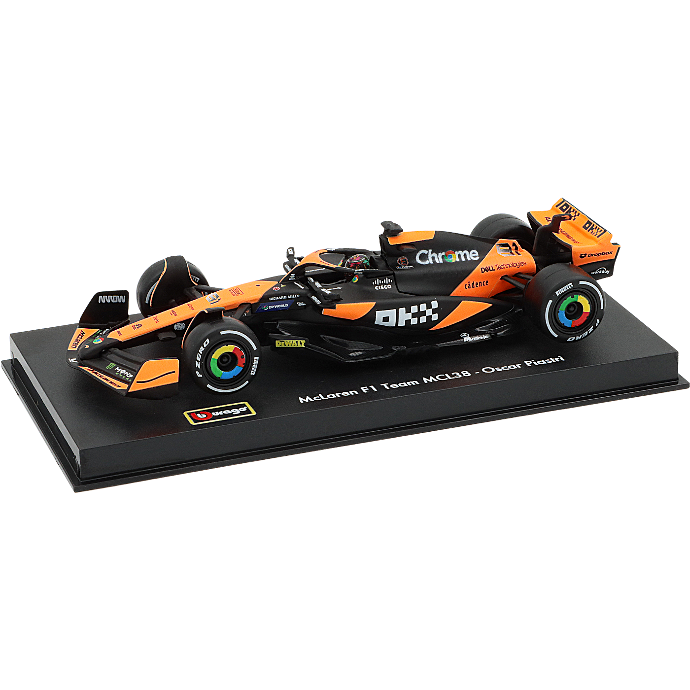 McLaren MCL38 – Miami GP 2024 Oscar Piastri – Bburago – 1:43