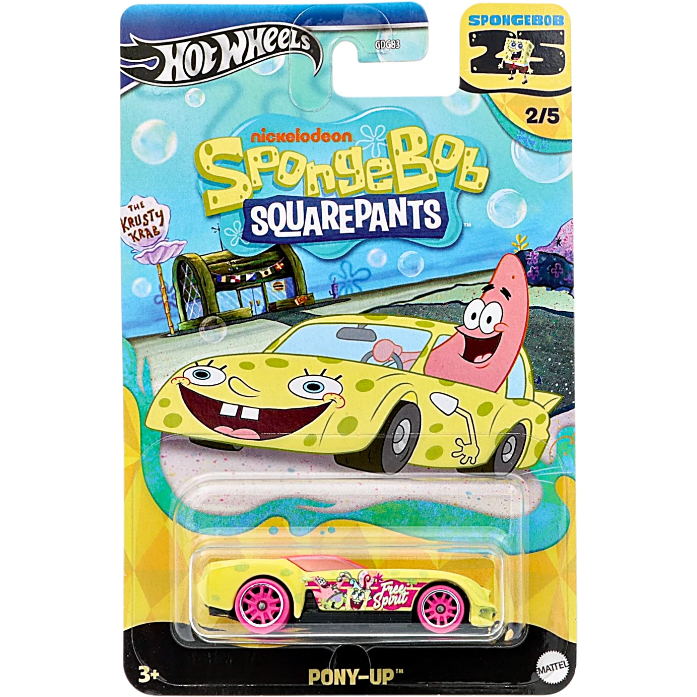 Pony-Up - SpongeBob SquarePants - Hot Wheels