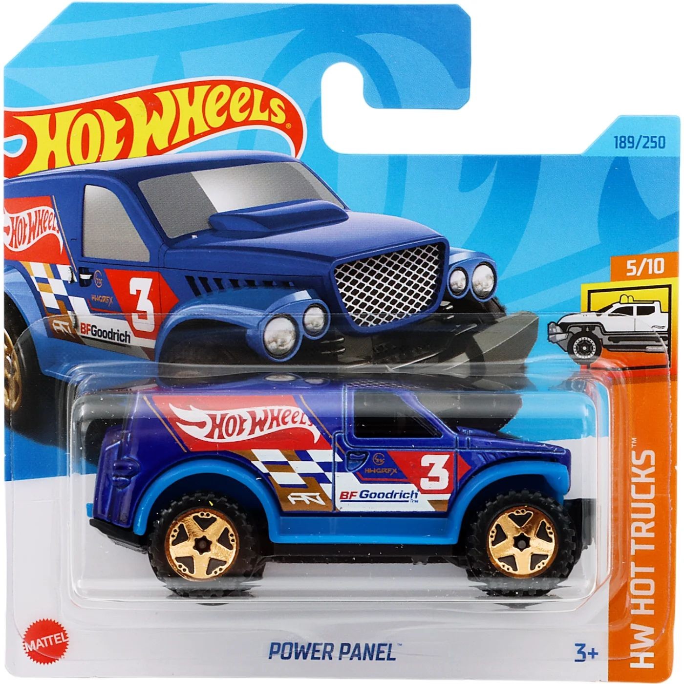 Läs mer om Power Panel - HW Hot Trucks - Blå - Hot Wheels