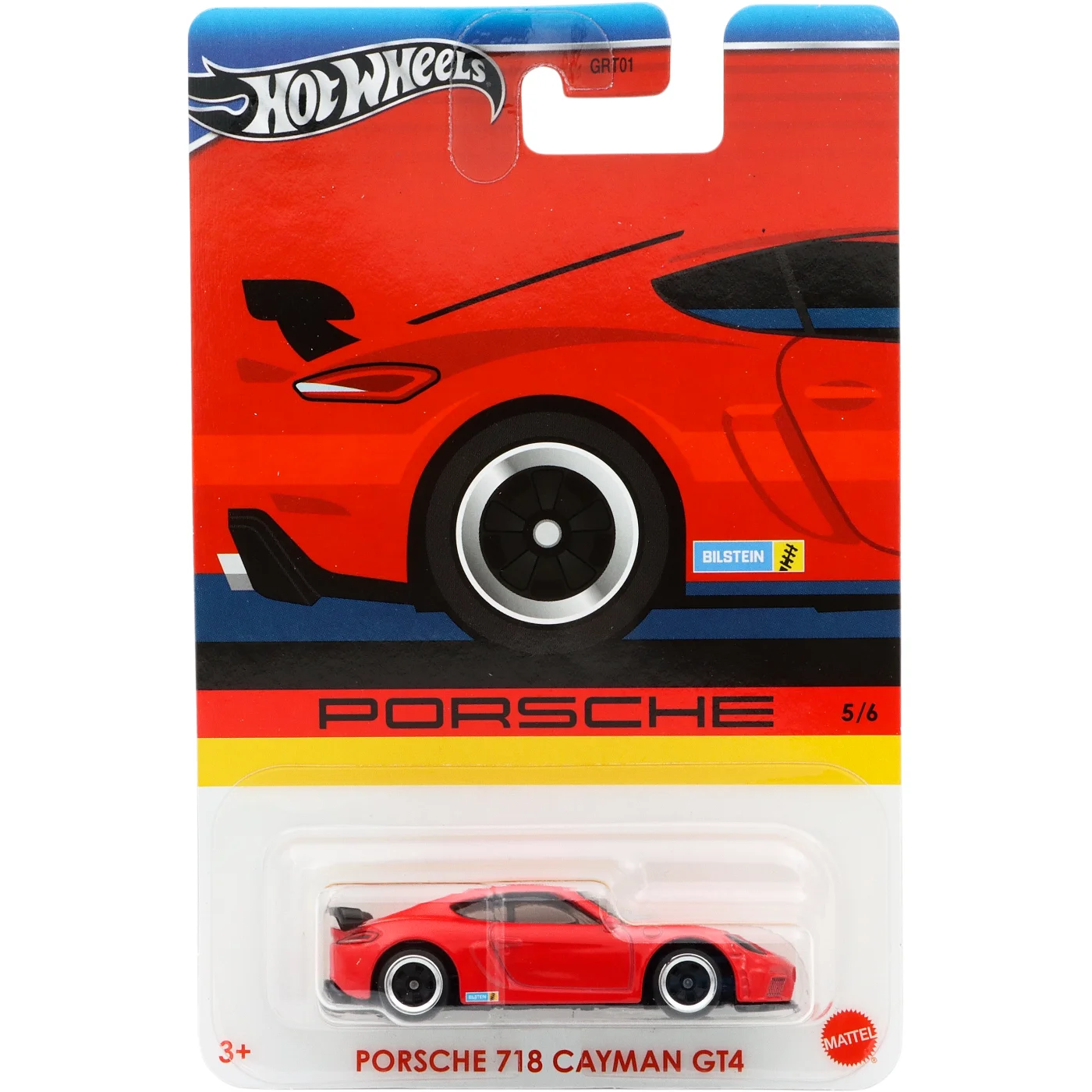 Porsche 718 Cayman GT4 - Röd - Porsche Series - Hot Wheels
