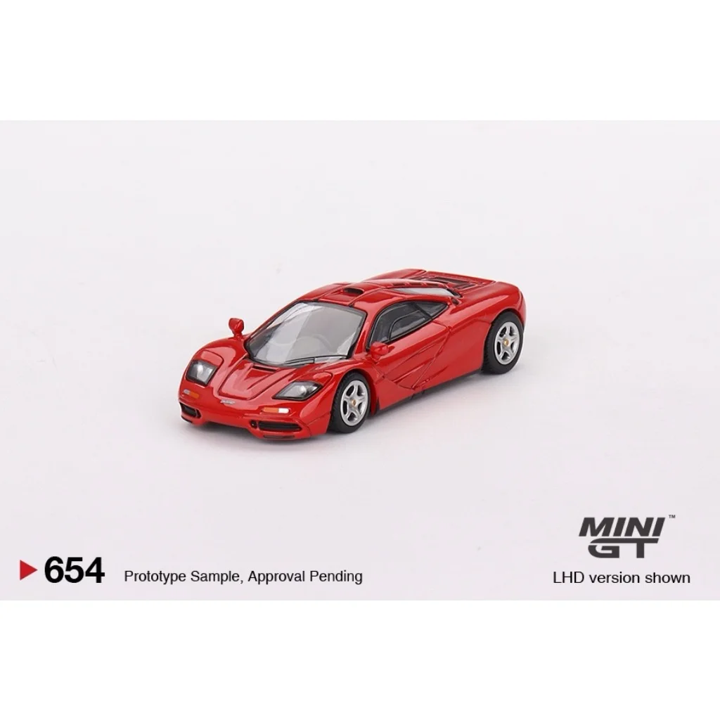 McLaren F1 – Röd – 654 – Mini GT – 1:64