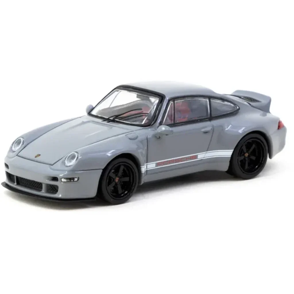 Porsche 993 Gunter Werks - Grå - ROAD64 - Tarmac - 1:64