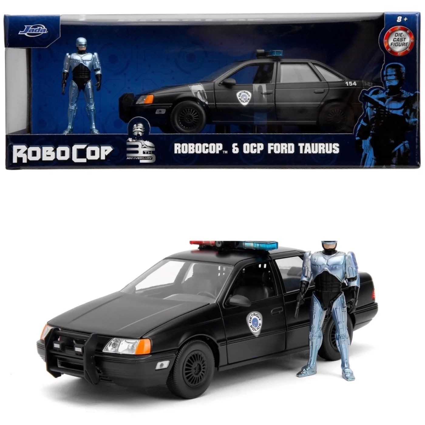 Läs mer om Robocop & OCP Ford Taurus - 1986 - Jada Toys - 1:24