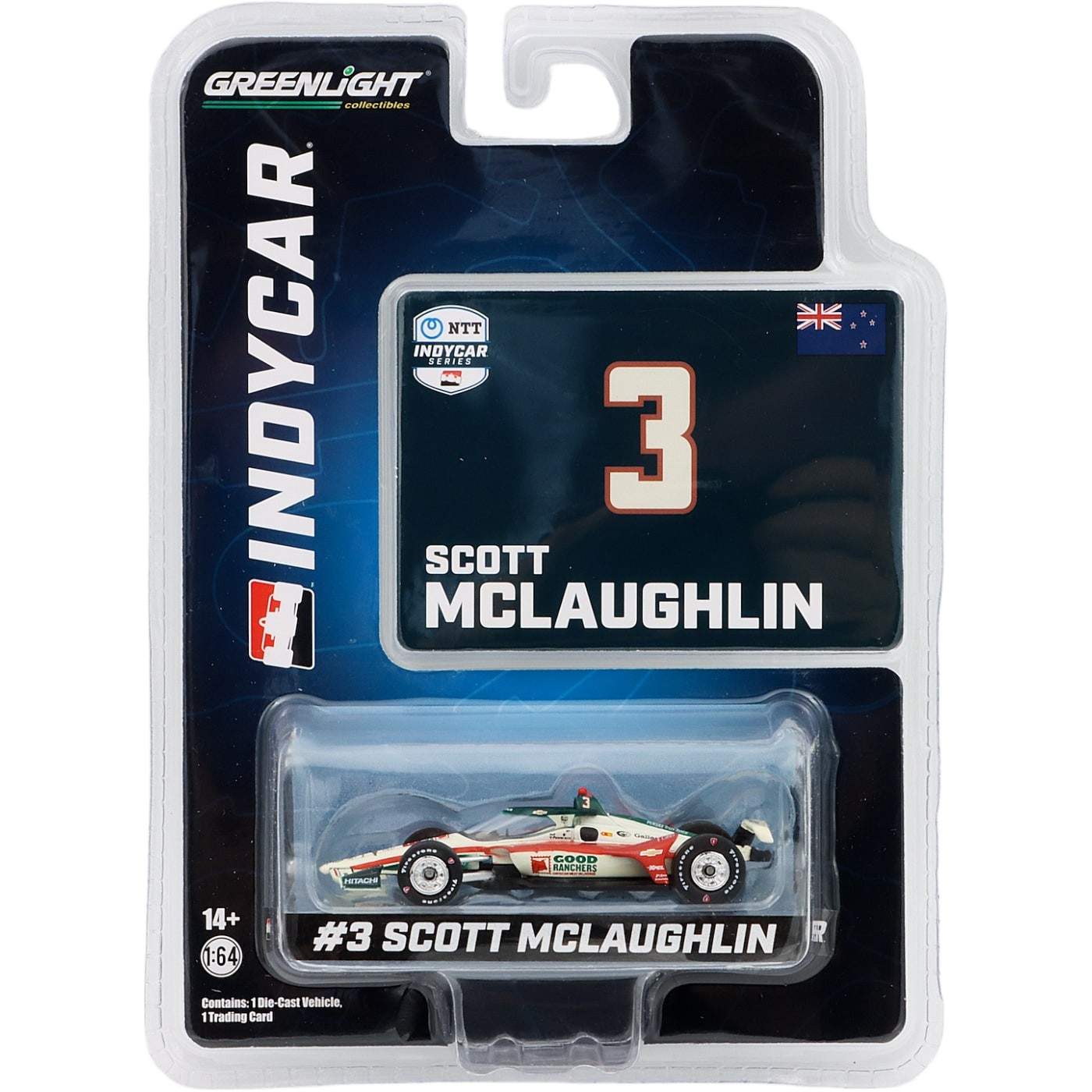 Indycar – 2023 – Scott McLaughlin #3 – GreenLight – 1:64