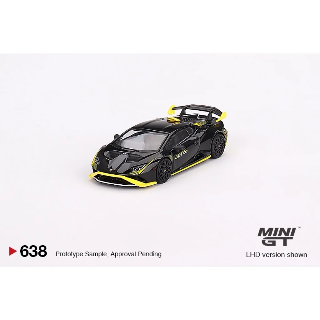 Lamborghini HuracÃ¡n STO – Svart – 638 – Mini GT – 1:64